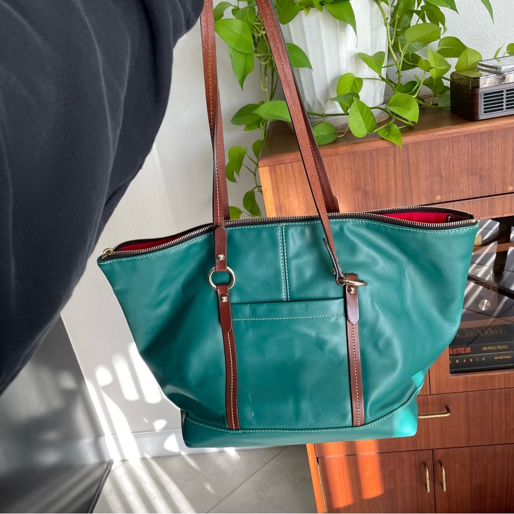 DOONEY & BOURKE • tilly leather tote - Picture 3 of 7